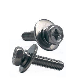 La cruz de acero inoxidable de la cabeza de hex. 304 316 de la forja fría ahuecó los tornillos de máquina