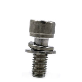 Combinación 304 316 de acero inoxidables Pan Head Machine Screws del zócalo del hexágono