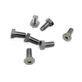 Tornillos de máquina Phillips de la cabeza de hex. de la hendidura de la cruz SS304/316