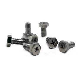 Tornillos de máquina Phillips de la cabeza de hex. de la hendidura de la cruz SS304/316