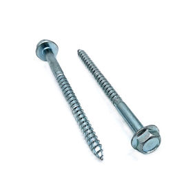 Ss304/316 tornillos penetrantes inoxidables embrujan el cinc blanco principal del reborde plateado
