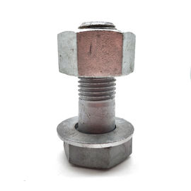 poder de acero del HDG de carbono que cabe los pernos métricos de la cabeza de hex. y la lavadora plana