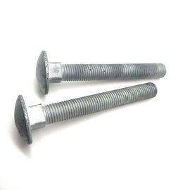 Perno de carro principal de acero del cuello del cuadrado de la seta del HDG de carbono para el poder
