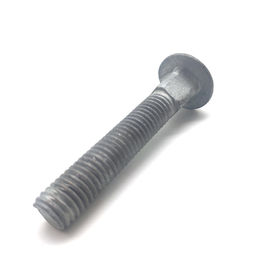 Acero de carbono de M30 M40 4,8 5,8 alrededor del perno de carro cuadrado largo principal del cuello