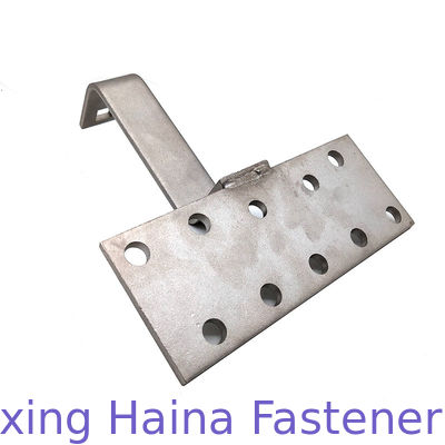 Gancho ajustable de montaje solar de la teja de los accesorios del OEM del sistema eléctrico solar del tejado