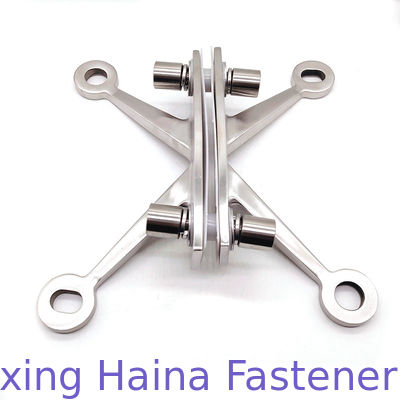 Colocación de pared de acero inoxidable de cortina de 316 cuatro brazos del espejo de SS316 SS304