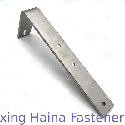 Ángulo plano grande L de acero inoxidable consola de montaje del panel solar de la esquina de la forma