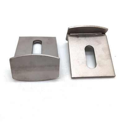SS de acero inoxidables 304 soportes del hardware de la cubierta del apoyo de la esquina de 90 grados