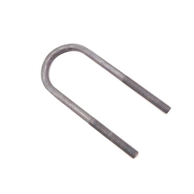 El cinc plateó dos el perno en forma de "U" de acero roscado los brazos de carbono de Bent Wire M12